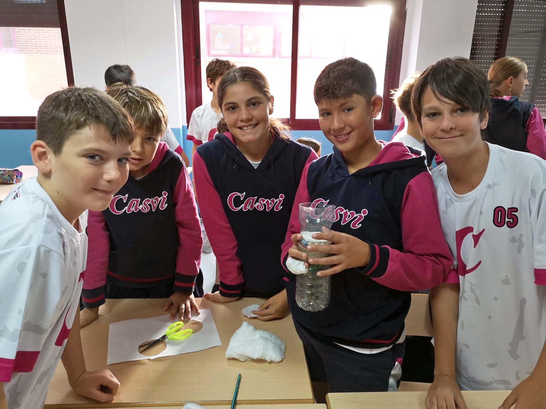 Nuestros alumnos de 1º de E.S.O. en biología han creado sus propias “depuradoras de bolsillo” 3