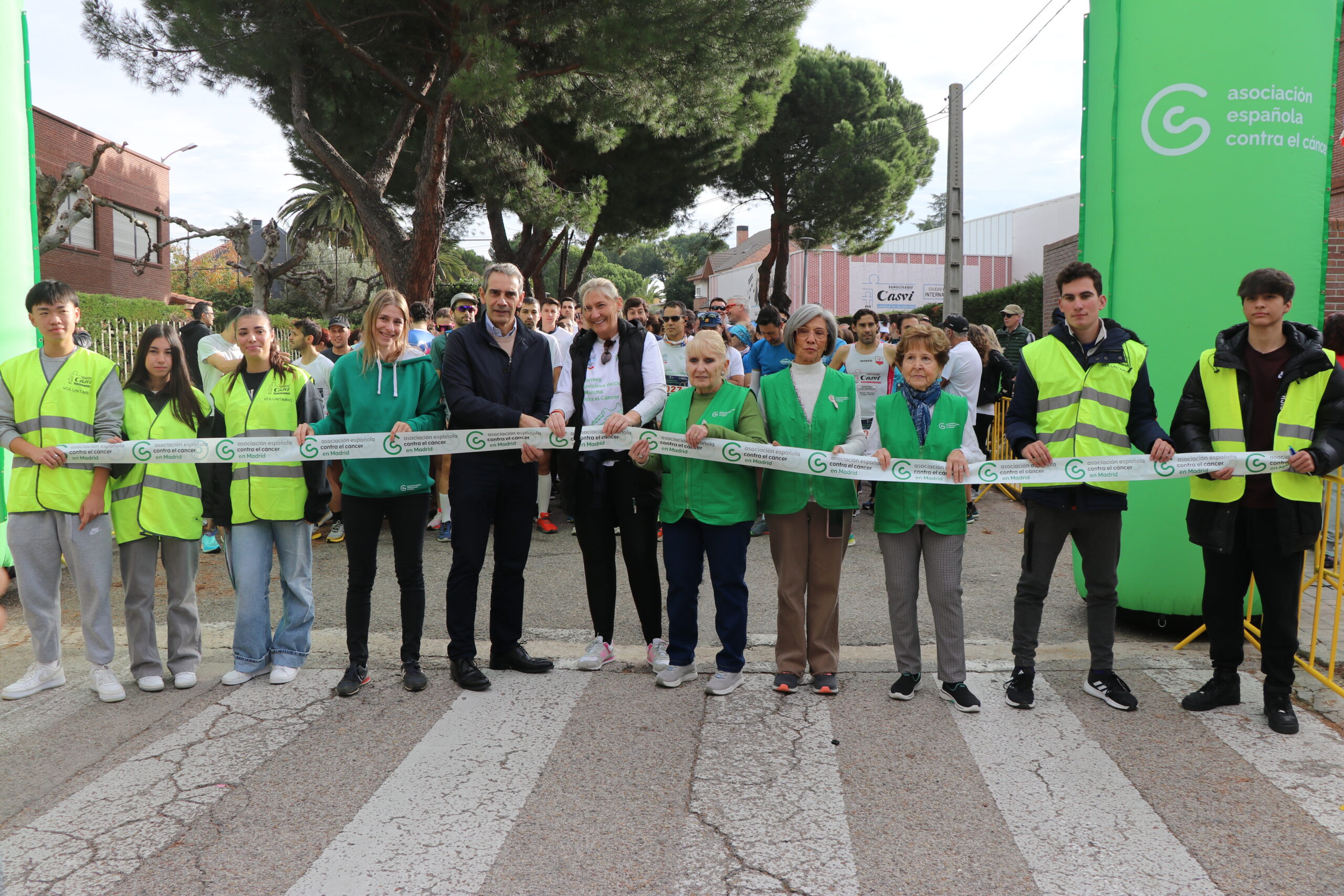 III Carrera contra el cáncer en las inmediaciones de Casvi Villaviciosa