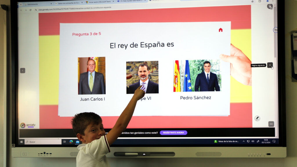 Día de la Constitución Española: celebrando la democracia. Actividades educativas y refuerzo del respeto a los derechos fundamentales.