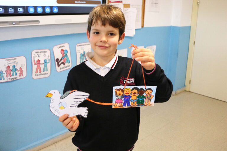 Nuestros alumnos han celebrado el Día de la Paz y la no violencia