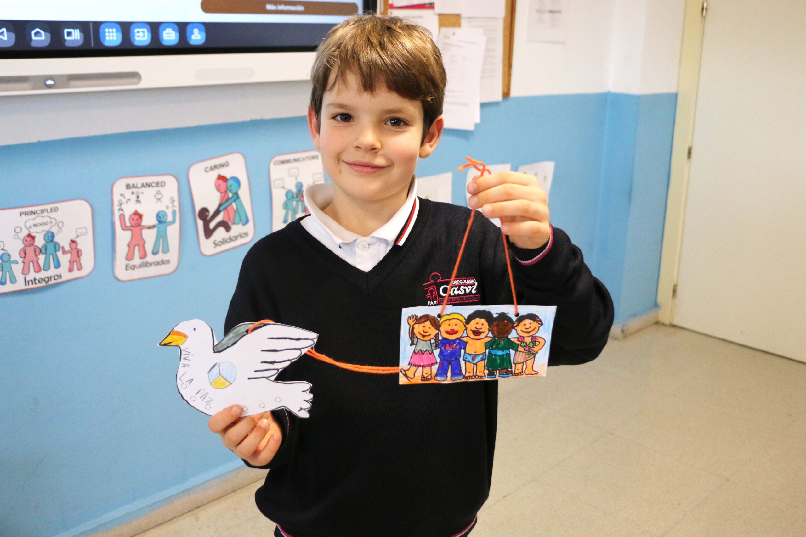 Nuestros alumnos han celebrado el Día de la Paz y la no violencia