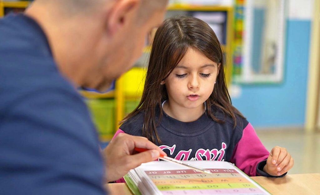 Enseñando a los alumnos diferentes idiomas