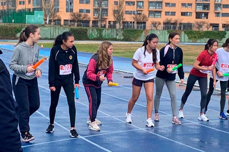 Alumnos del casvi en atletismo