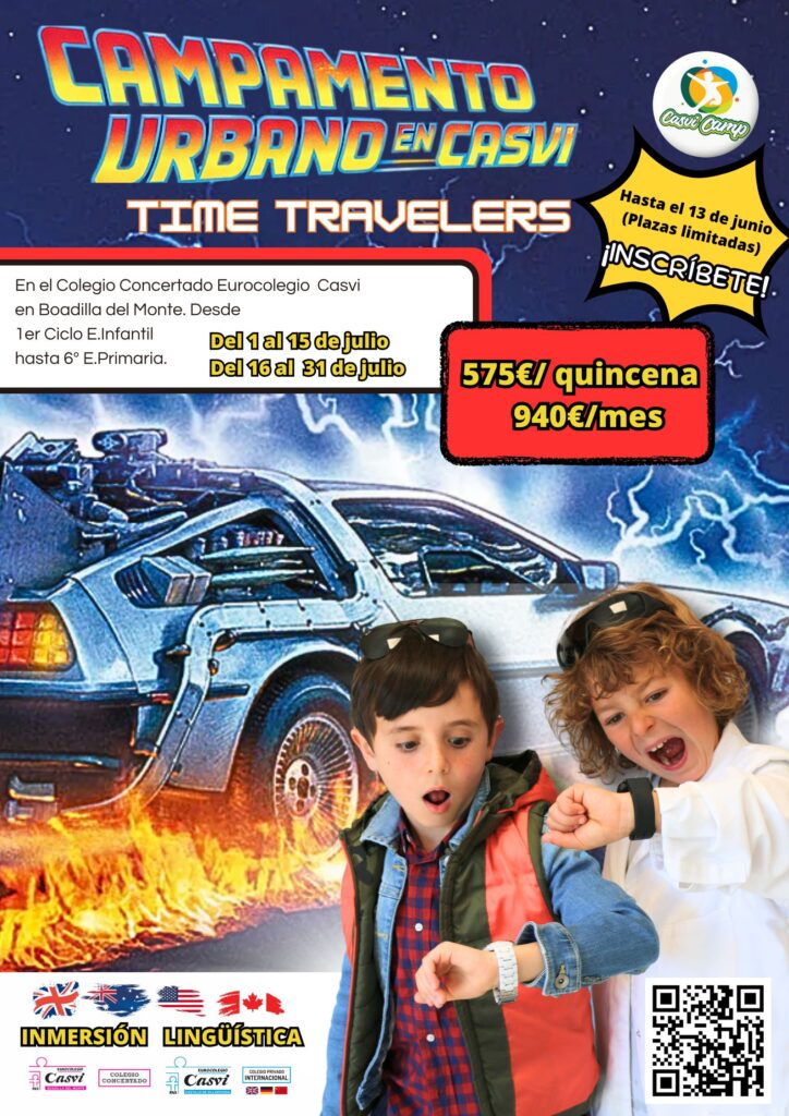 Ven y disfruta de nuestros CasviCamp Urbano en Casvi Boadilla