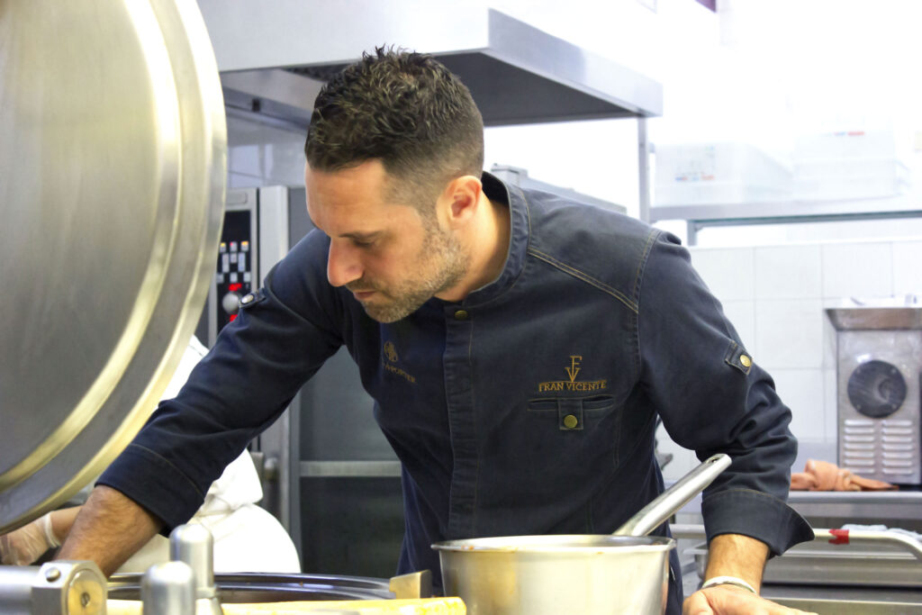 El chef Fran Vicente visita Casvi Boadilla con un menú excelente. 1